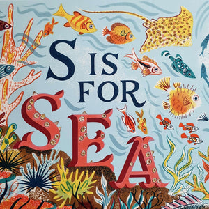 S is for Sea (close up) - Emily Sutton and Penfold Press