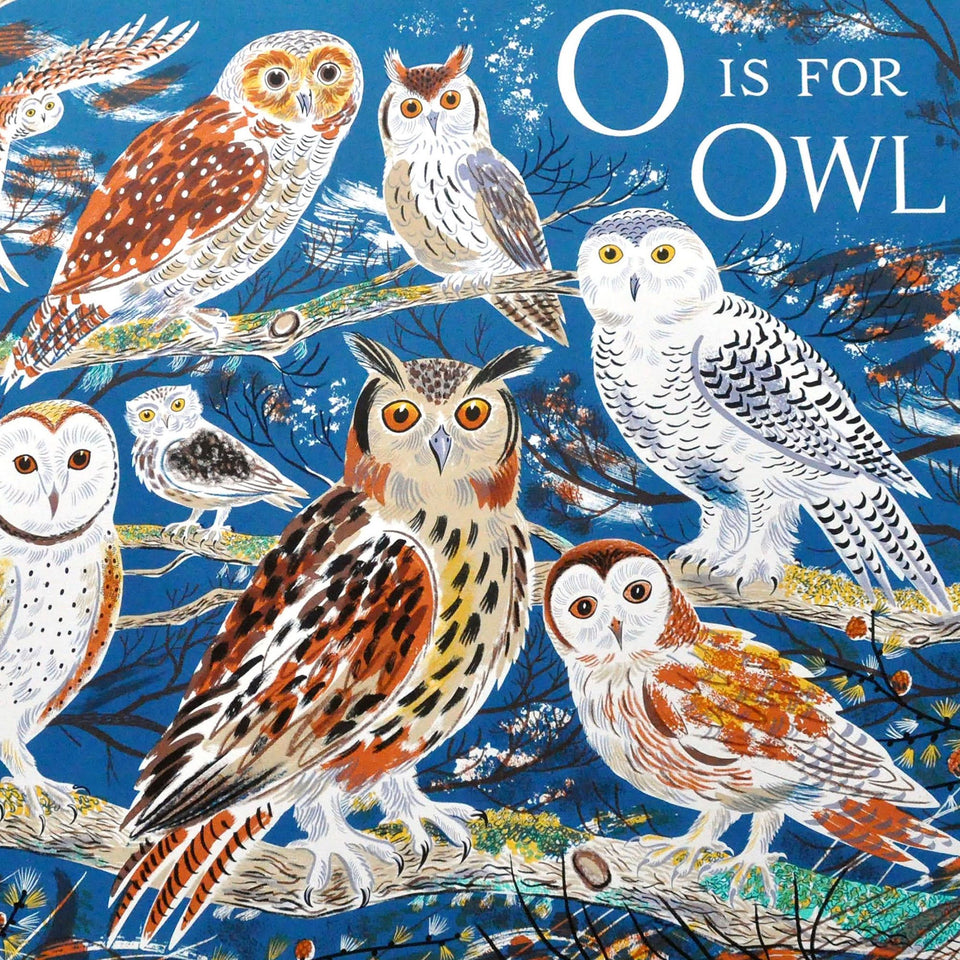 O is for Owl by Emily Sutton and Penfold Press