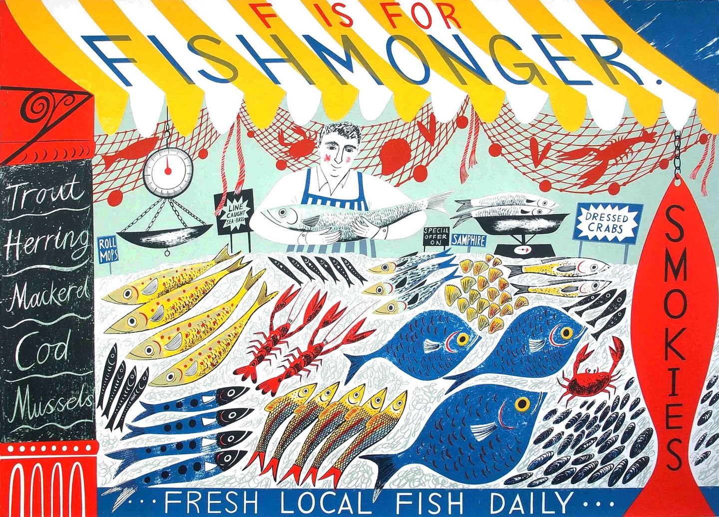 F is for Fishmonger - Penfold Press