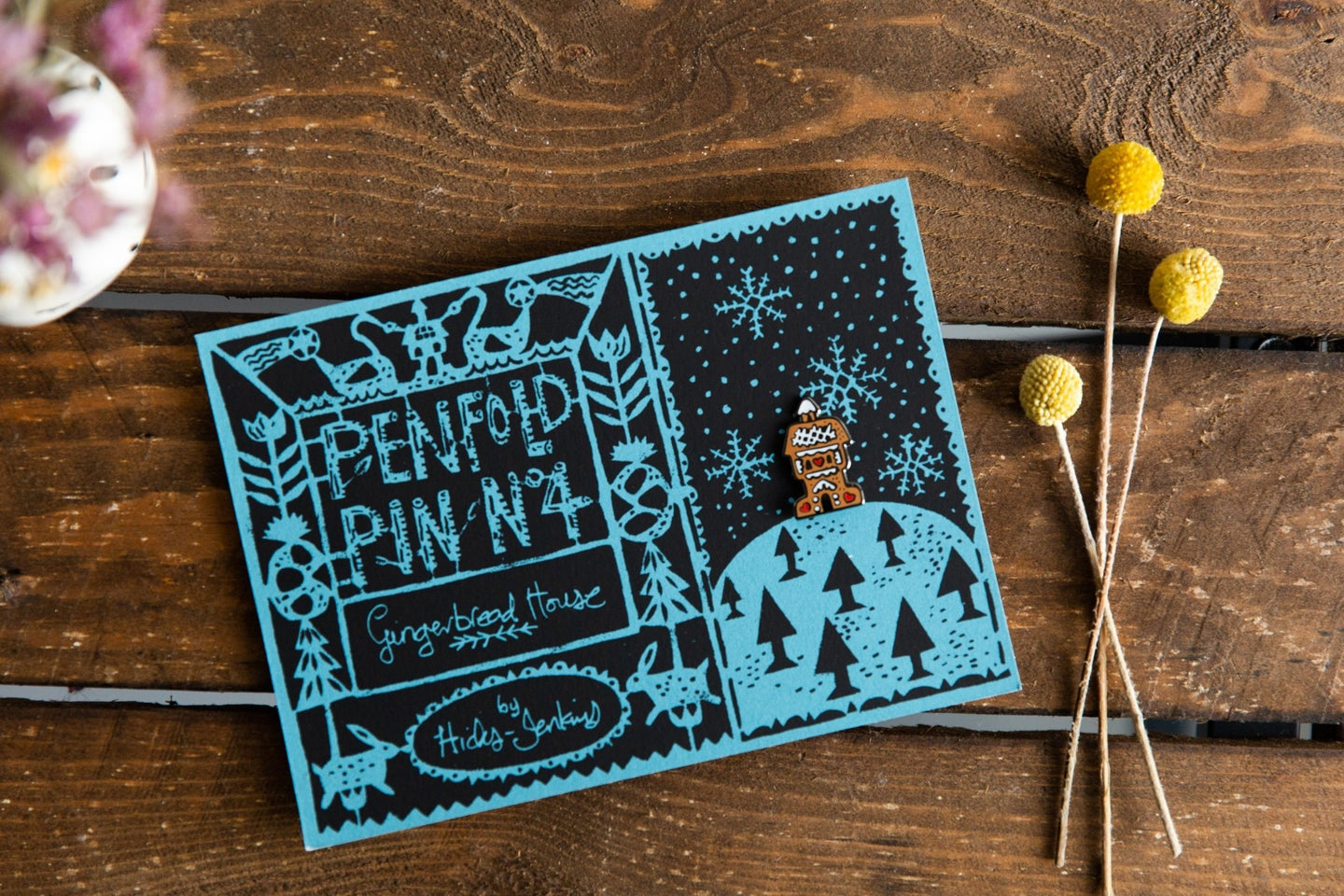 Gingerbread House - Penfold Pin 4 - Penfold Press