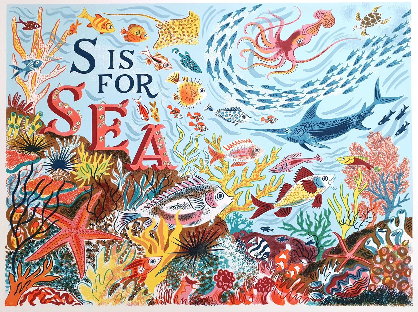 S is for Sea - Emily Sutton and Penfold Press