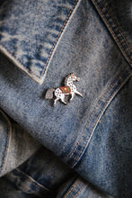 Load image into Gallery viewer, Spotted Pony (close up) - Penfold Pin
